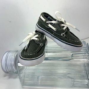 Cat & Jack toddlers boat shoe child's size 6 gray